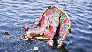 BIG GANESH NIMAJJANAM 2024 Hyderabad | Ganesh Visarjan In Tank Bund | Tank Ganesh Immersion 2024