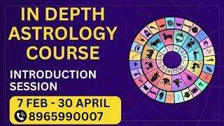 In Depth Astrology Course Introduction Session #astrology #jyotish #learnastrology