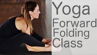 15 Minute Yoga Workout Forward Folding Class | Fightmaster Yoga Videos