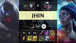 Jhin ADC vs Senna - KR Challenger Patch 25.11