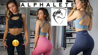 ALPHALETE TRY ON HAUL | Honest Unsponsored! Revival, Halo, Surface Leggings + more!