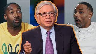 David Stern: Judge, Jury & Executioner | Gilbert Arenas & Kenyon Martin Break Down NBA Suspensions