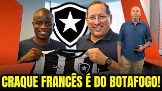 KANTÉ É DO BOTAFOGO! O CRAQUE MUNDIAL CHEGA PARA REVOLUCIONAR O FOGÃO E INCENDIAR O GLORIOSO EM 2025