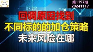 【投资TALK君1197期】回调原因找到，不同标的的加仓策略！未来风险在哪？20241117#CPI #nvda #美股 #投资 #英伟达 #ai #特斯拉