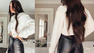 One Jacket 18 Ways | Aritzia Little Cropped Jacket