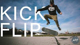 How long does it take to LEARN A KICKFLIP | learn fast