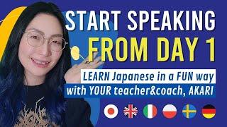 Learn Japanese with Akari online | START TO SPEAK FROM DAY 1!