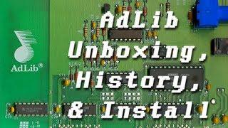 LGR - AdLib Sound Card - Part 1: Unboxing, History, & Installing