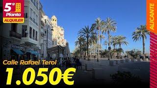 ️ ALICANTE  CENTRO / ALQUILER 1.050€ // EXCLUSIVO PISO EN UBICACIÓN PRIVILEGIADA