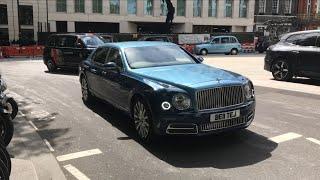 Exotic Luxury Cars Of London 2024 #10 | Silver Shadow II, Flying Spur, 280SL, Mulsanne, Phantom, G63