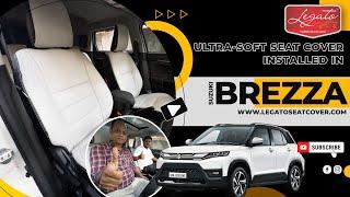 Elevate Your Suzuki Brezza with Legato’s Ultra-Soft Seat Covers!