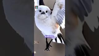 The Snow Fairy Bird — Tiny, Beautiful, and Surprisingly Fierce #shorts #animals