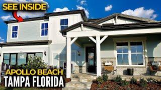 Tour A STUNNING New Home For Sale Near Tampa Florida With Luxury Upgrades!