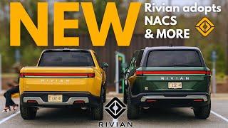 NEW Rivian R1T and R1S will have Tesla charger and MORE