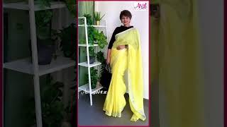 7 நாட்கள் 7 Sarees #shorts #avalglitz