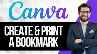 How to Create and Print a Bookmark in Canva