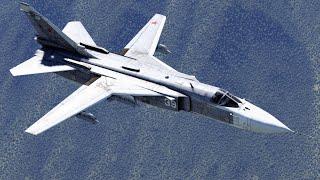 Su-24M Russian Tactical Bomber | Satellite Guided Bombs in Ground RB