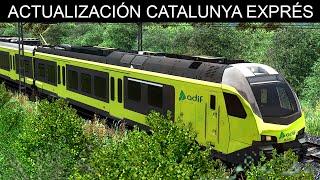 Actualización Ruta Catalunya Exprés en Tren Auscultador Adif (Stadler FLIRT 3) - Train Simulator