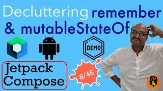 Decluttering remember and mutableStateOf | by delegate : Jetpack Compose - 8