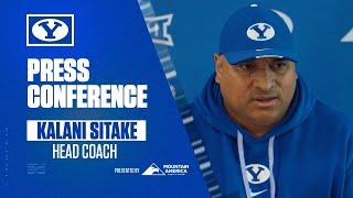 Kalani Sitake | BYU Football | Media Availability | Arizona | October 7, 2024