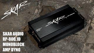 Skar Audio RP-800.1D Monoblock Amplifier Dyno Runs on SMD AD-1 Amp Dyno!!