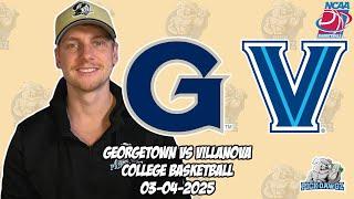 Villanova vs Georgetown 3/4/25 Free College Basketball Picks and Predictions | NCAAB Pick