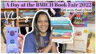 බුක් ෆෙයා එකේ දවසක්  BMICH BOOK FAIR 2022 VLOG  Buying all BookTok recs  සිංහල vlog 