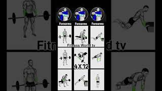 Forearms Workout l fitness World tv #forearms #forearmsworkout #bodybuilder #gymworkout #fitness