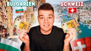 50€ im GÜNSTIGSTEN vs TEUERSTEN Land Europas!