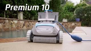 Dolphin Premium 10 Robotic Pool Cleaner - Available at Pool Supplies Canada.ca!