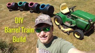 How to Make a Barrel Train - DIY