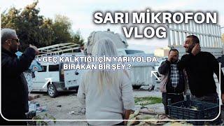 Geç Kalktığı İçin Yarı Yolda Bırakan Bir Şey ? - #vlog1 - @sarimikrofonofficial