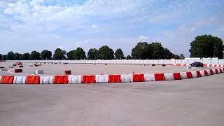 Audi RS5 on track in Munich