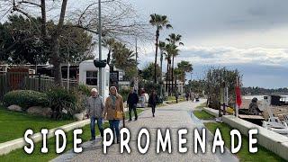 #Antalya SIDE HEUTE Promenade. Türkei im Winter 2025 #türkei #side #antalya