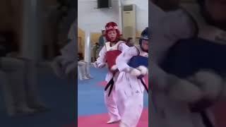 Best fight||red corner vs blue corner||respect||#shorts #karate #karatecontact #power