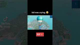 this kid was CRYING in my lobby.. (fortnite)