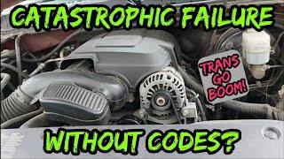 Transmission Almost Strands Me On The Road Test!! 13 Chevy Silverado 5.3