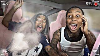 EXPLODING BABY POWDER In GIRLFRIEND CAR VENT PRANK  ! ( EXTREME )