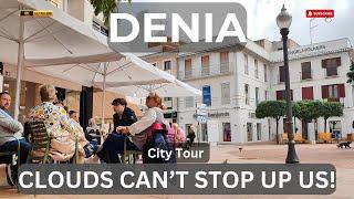 Denia City: Walking Tour Easy Living in City and Big Waves at Marina 