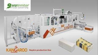 KANGAROO - vacuum based napkin production line