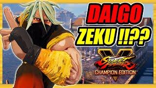 SFV CE  Daigo + Zeku = An unexpected duo!  Ranked matches  Street Fighter 5