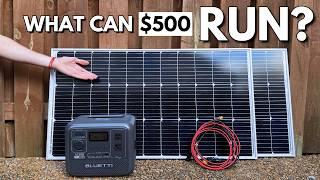 Budget-Friendly Solar Setup - What Can It Power?