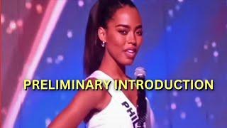 CHELSEA MANALO's Introduction for Miss Universe 2024 Preliminary Competition!