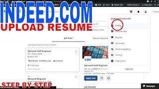   How To Upload Resume On Indeed.Com 