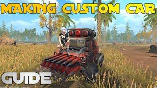 MAKING CUSTOM POWER FULL CAR || LAST ISLAND OF SURVIVAL GUIDE