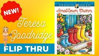 NEW! Small Town Charm - Teresa Goodridge - Flip Through