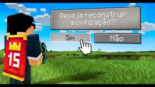 Sobrevivi 100 dias como o PREFEITO no Minecraft - O FILME