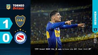 BOCA 1 - 0 ARGENTINOS I Resumen del partido | #TorneoBetano 2024