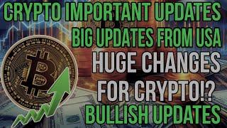 Big updates from USA | Big changes for crypto! Crypto important news | Bitcoin news Telugu