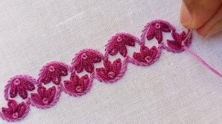 Attractive Embroidery Stitches for Beginners/New Embroidery Stitches By Hands/Embroidery Stitches